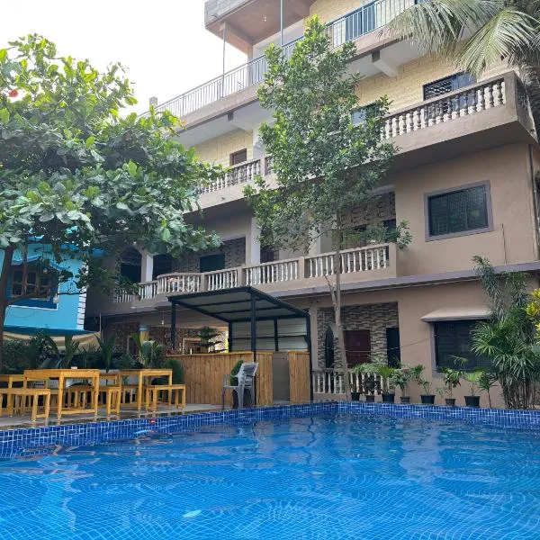 Serendipity Goa - Apartments and Cafe，位于阿姆波尔的酒店