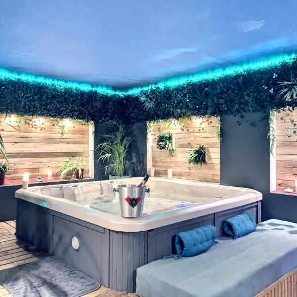 L'alcôve du 510 - Spa - chambre romantique - sauna - salle de jeux，位于蒙托邦的酒店
