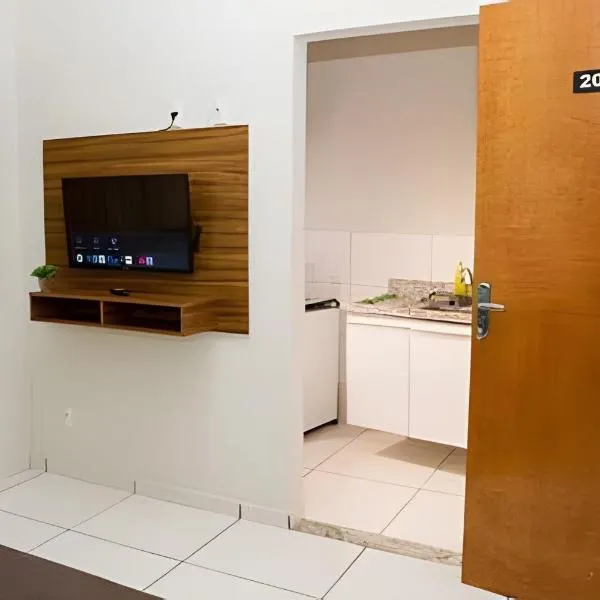 103-FLAT-Espaço, conforto.É disso que você precisa，位于阿纳波利斯的酒店