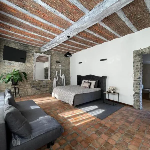La Ferme du Château - Luxury Suite，位于Fontaine-lʼÉvêque的酒店