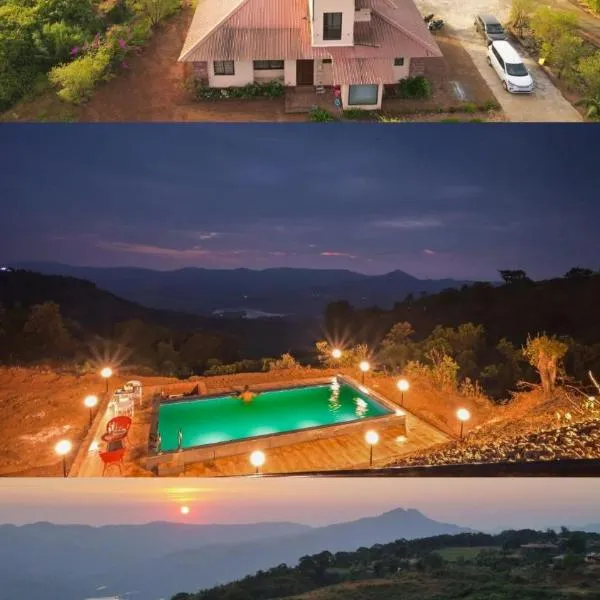 Lifeline Villas- Backwater Breeze Valley View Luxurious Infinity Pool Villa With Huge Open Area，位于马哈巴莱斯赫瓦尔的酒店