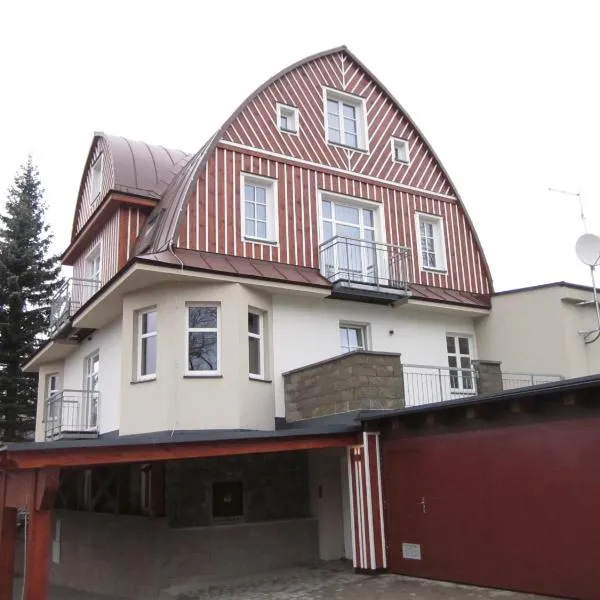 Pension Villa Miluška，位于什平德莱鲁夫姆林的酒店