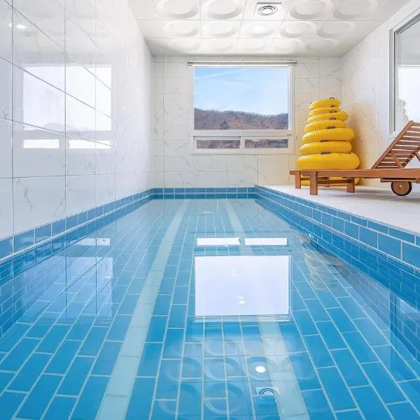 Gapyeong Boreum-Dal Poolvilla，位于加平的酒店
