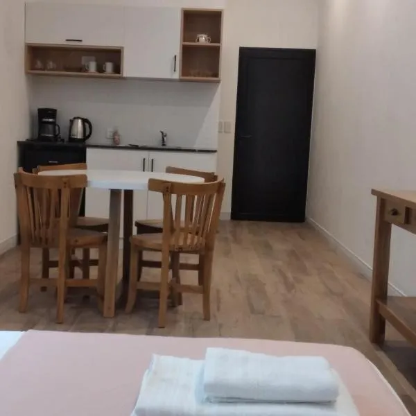 Monoambiente céntrico con cochera Aloj URQUIZA D2，位于康考迪亚的酒店