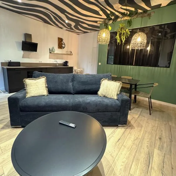 Studio Savane, 6 min du Zoo，位于Seigy的酒店