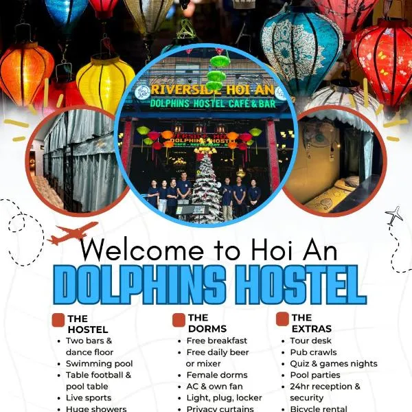 Riverside Hoi An, Dolphins Hostel，位于会安的酒店