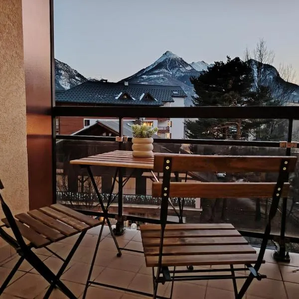 Bel appartement au pied des pistes de serre chevalier，位于布里昂松的酒店