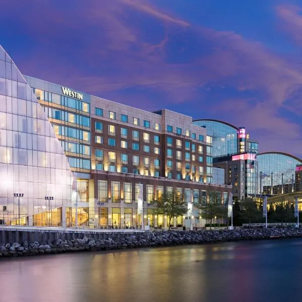 The Westin Washington National Harbor，位于国家海港的酒店