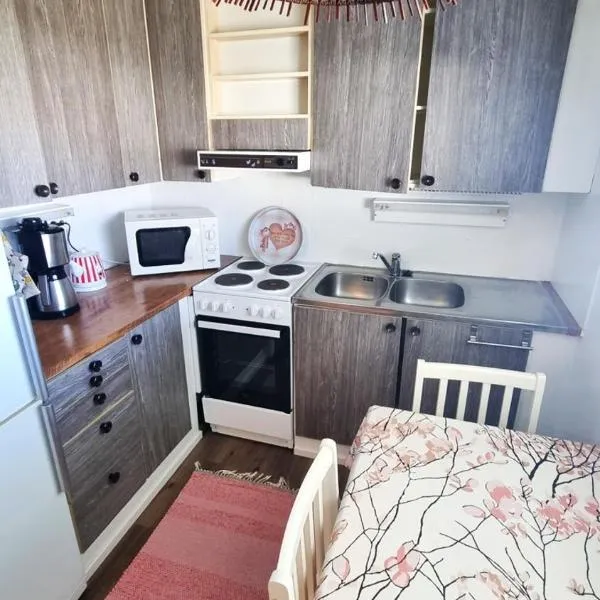 Peaceful studio with sauna，位于Liperi的酒店