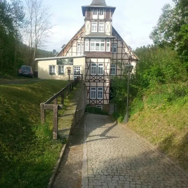 Hotel SchwarzaBurg，位于Lichtenhain的酒店