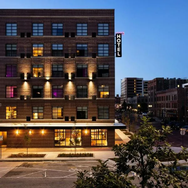 Moxy Omaha Downtown，位于奥马哈的酒店
