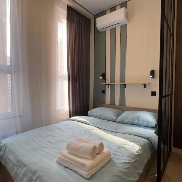 1 room apartment Adele Residence，位于阿拉木图的酒店