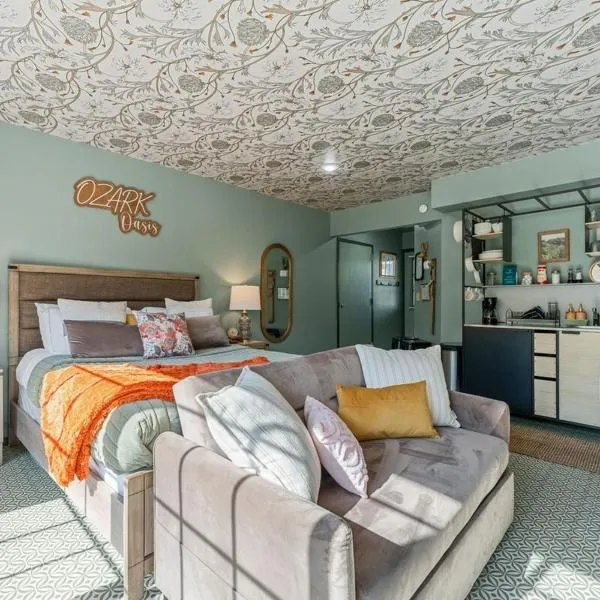 Walk-in Studio w Patio, Pets OK!，位于布兰森的酒店