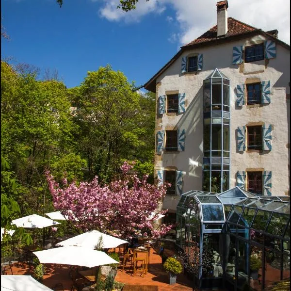 普鲁森庄园酒店，位于Chaumont-de-Pury的酒店