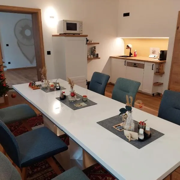 Großes Appartement mit 2 Schlafzimmer für 4 Personen，位于Granitztal Weißenegg的酒店
