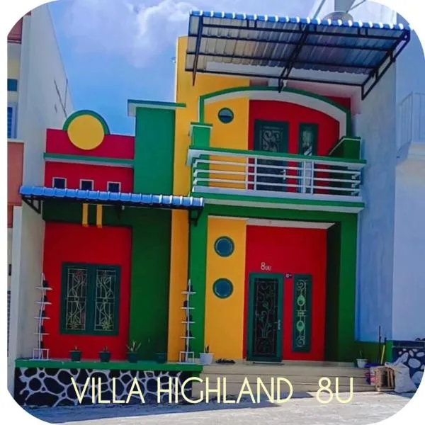 Villa Highland No 8 UU Berastagi View，位于不拉士打宜的酒店