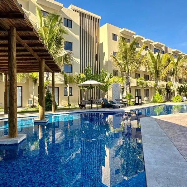 Fantástico departamento en Cerritos OCEANNA Frente al MAR - 237 A -,位于马萨特兰的酒店