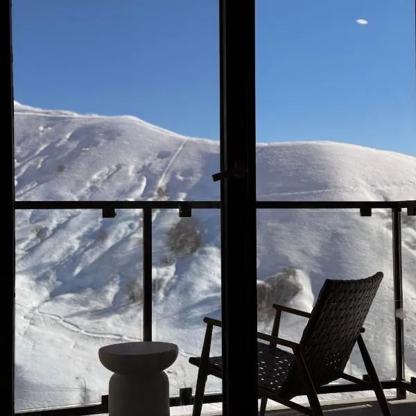 Luxury duplex with mountain views, new gudauri，位于古多里的酒店