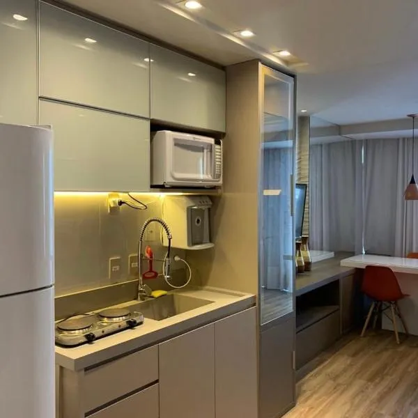 DF PLAZA aconchegante com vista，位于阿瓜斯克拉腊斯的酒店