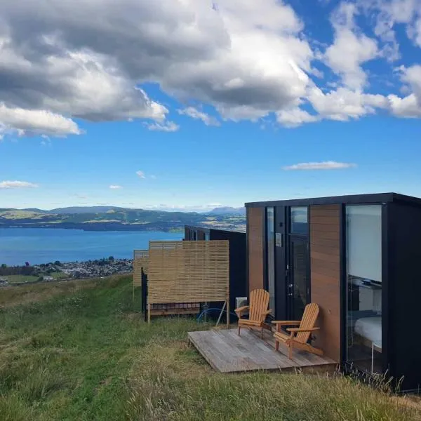 Aorangi Peak Cabins 7 by Tiny Away，位于罗托鲁瓦的酒店