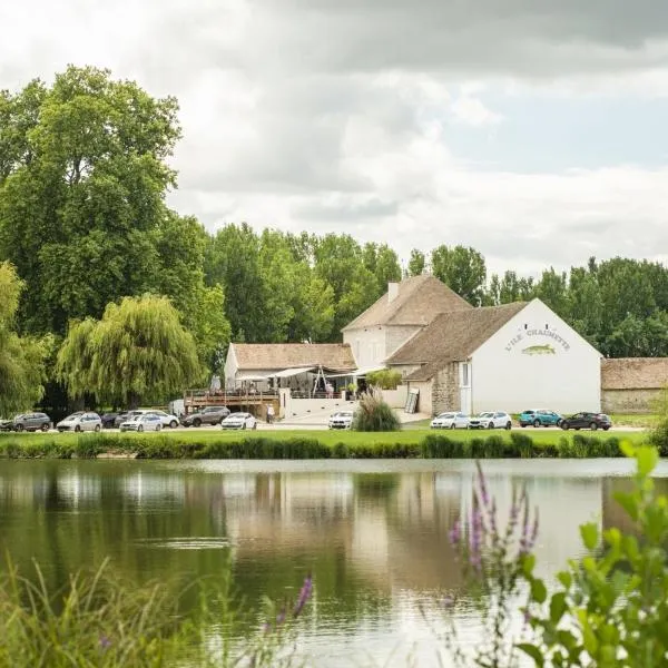 L'ile chaumette，位于Épervans的酒店