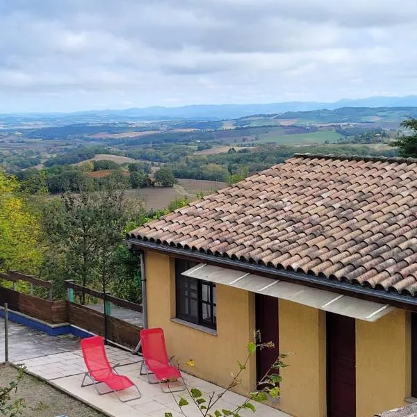L'Orchidée chambres d'hôtes，位于Hounoux的酒店