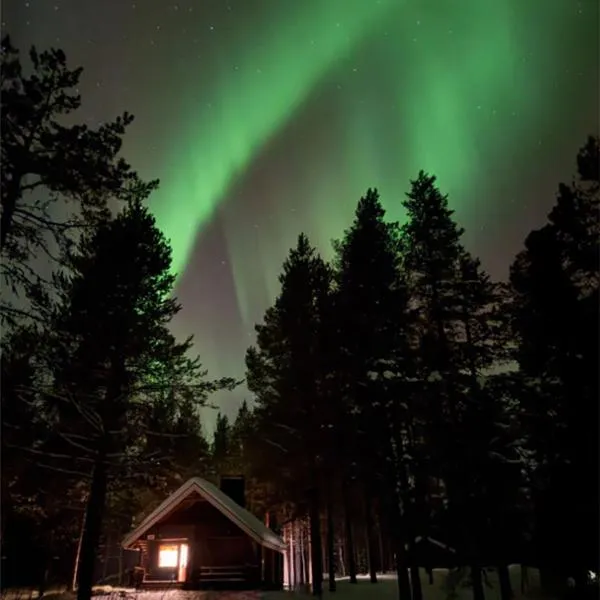 Viihtyisä mökki riekkojen mailla Hetassa，位于埃农泰基厄的酒店