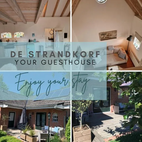 De Strandkorf，位于Roodeschool的酒店