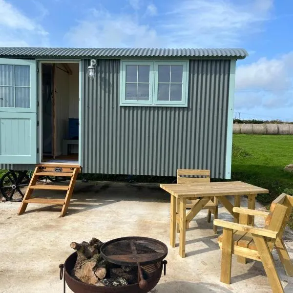 Lower Trewern Shepherds Hut，位于Madron的酒店