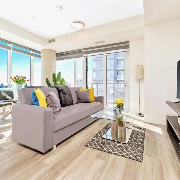 High Rise 1BR Building w Gorgeous Views，位于基奇纳的酒店