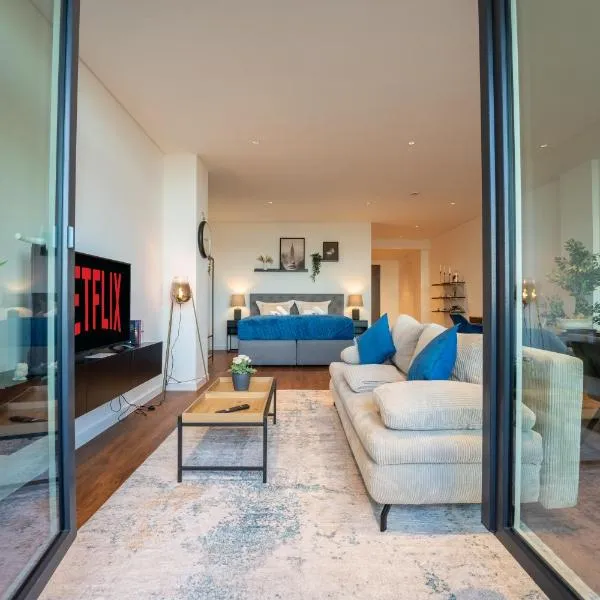 SCHLOSSBERG RESIDENCES - 3 Glocken Luxury PENTHOUSE-Apartments，位于魏因海姆的酒店