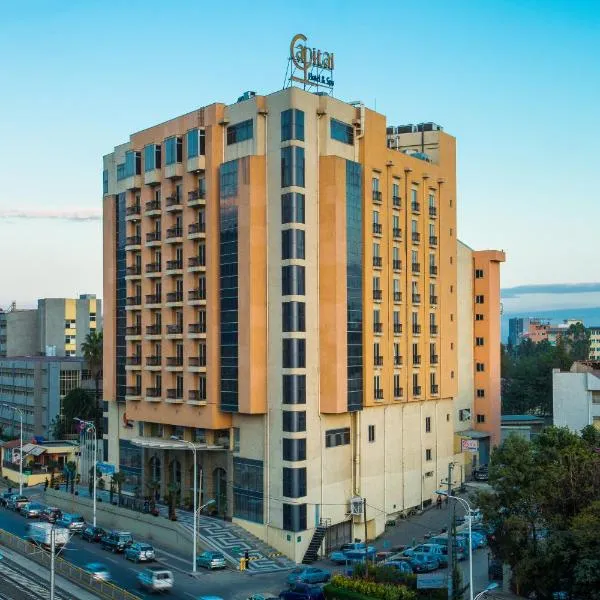 首都大酒店及SPA中心，位于Nefas Silk的酒店
