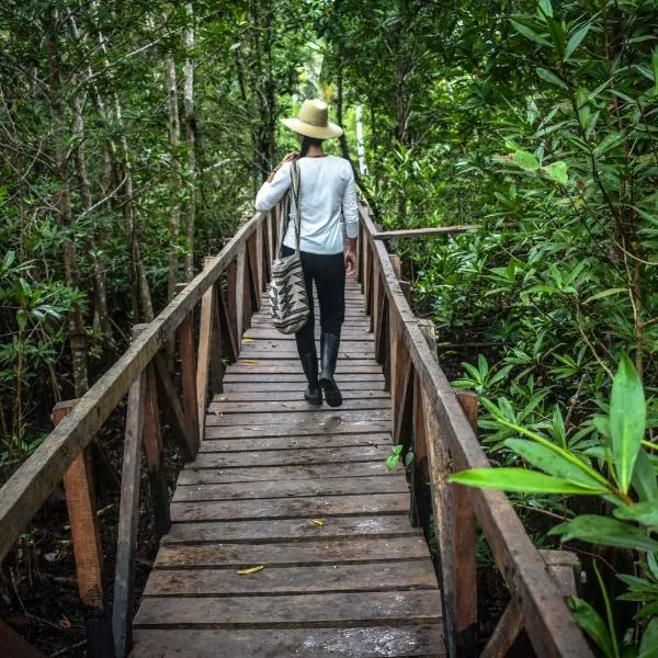 Jardín Botánico del Pacífico y Mecana Ecohotel，位于巴亚索拉诺的酒店