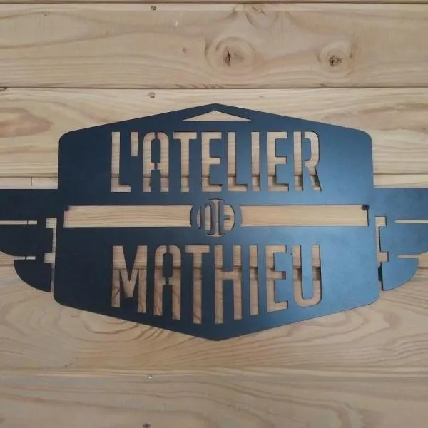 L'atelier de Mathieu，位于Saint-Rémy-sur-Durolle的酒店