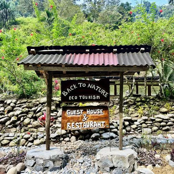 Back to Nature Ecotourism，位于武吉拉旺的酒店