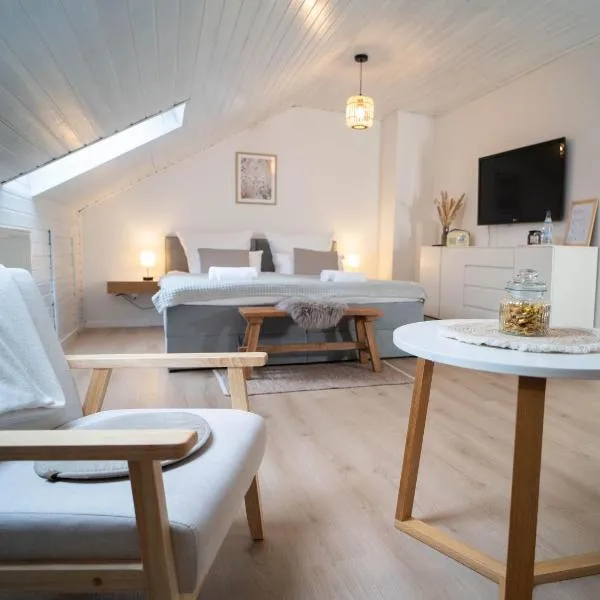 COZY&RELAX APARTMENT-Balkon Küche Parkplatz WIFI Netflix，位于明德尔海姆的酒店