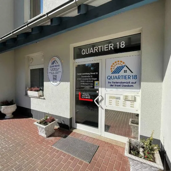 Ferienhaus Quartier18 strandnah S1，位于卡尔斯哈根的酒店