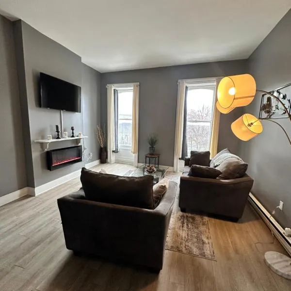 Spacious Apartment Downtown Albany, NY，位于奥尔巴尼的酒店