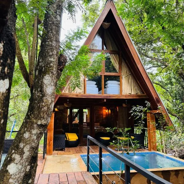 Pearl in the Jungle with Private Pool，位于哈伯勒内的酒店