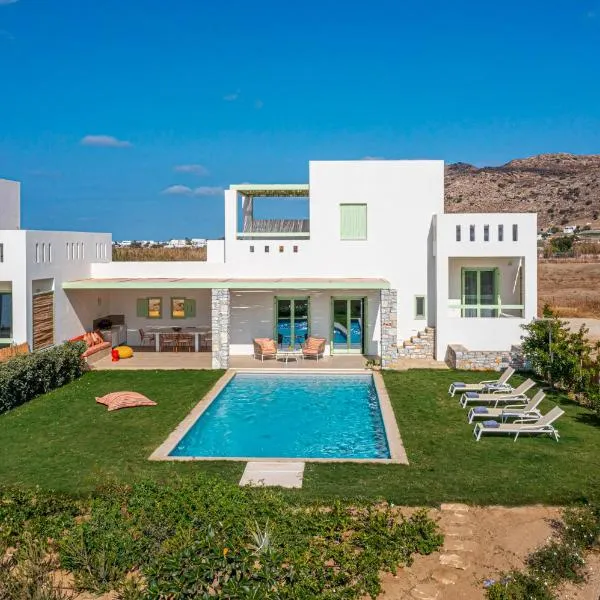 Plioni Villas With Private Pool & Suites With Hot Tub，位于米科利维亚的酒店