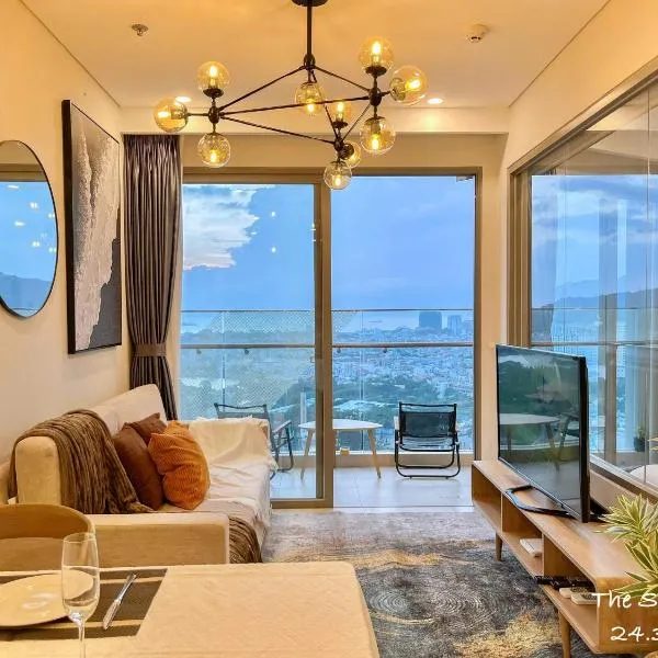 The Sóng Apartment Vũng Tàu Add 28 Thi Sach, PThang Tam，位于头顿的酒店