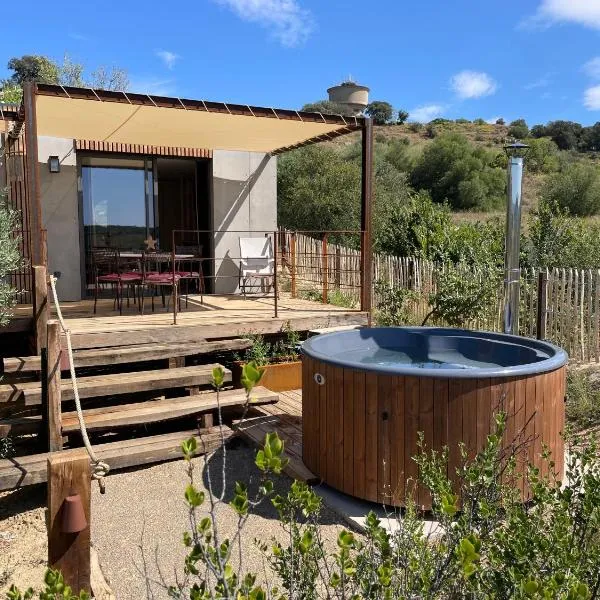 Lodge & Bain Relaxant，位于Campagnan的酒店