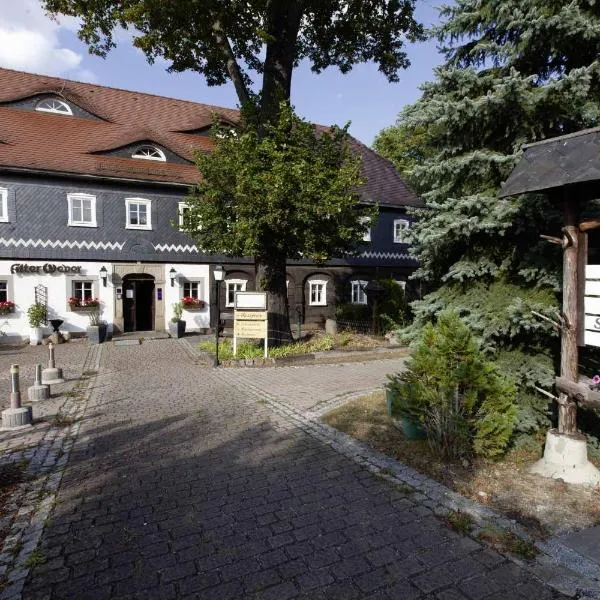 Landhotel Alter Weber，位于Cunewalde的酒店