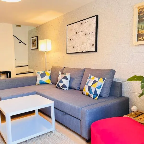 Triplex à Plailly Parc Asterix CDG Villepinte，位于普莱利的酒店