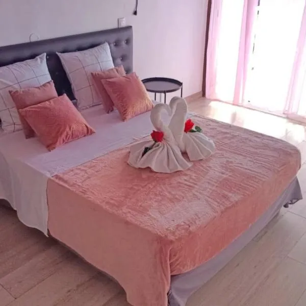 Duplex Rose Porcelaine - Vue Mer- Malendure，位于波尔兰特的酒店