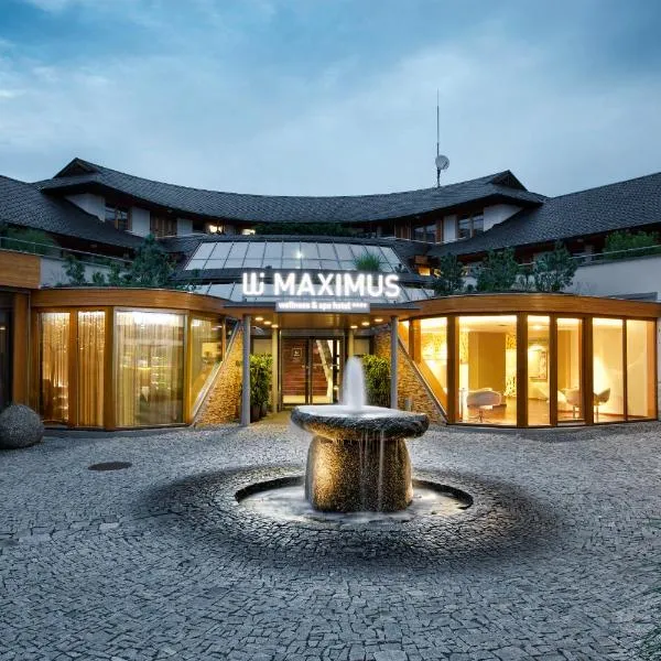 玛克西姆斯度假酒店，位于Veverská Bítýška的酒店