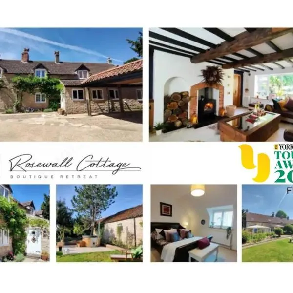 Rural cottage with wood fired hot tub，位于Letwell的酒店