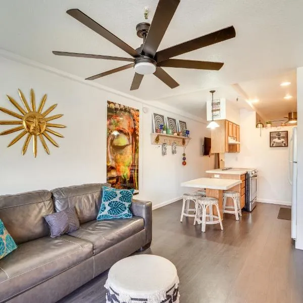 Riverfront Parker Studio 1 Mi to Boat Launch!，位于帕克的酒店