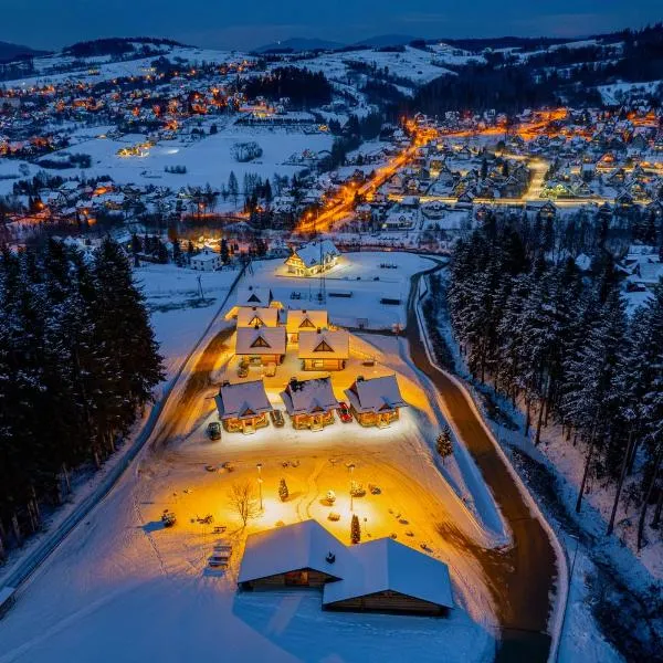 Kompleks Gazdówka - Domki Rabka-Zdrój，位于Ponice的酒店