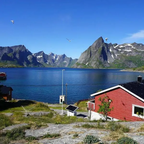 Lofoten panoramic luxury home with sauna，位于莫斯克内斯的酒店